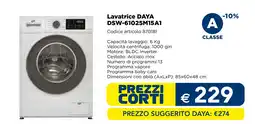 Esselunga Lavatrice DAYA DSW-61025M15A1 offerta