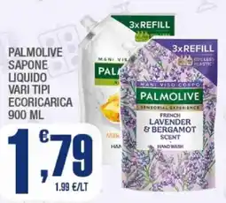 Splendidi e Splendenti Palmolive sapone liquido ecoricarica offerta