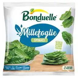 Coop SPINACI MILLEFOGLIE NATURA IN PADELLA BONDUELLE offerta