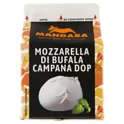 Coop MOZZARELLA DI BUFALA CAMPANA D.O.P. MANDARA offerta