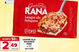 Iperal Lasagne alla bolognese RANA offerta