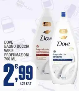 Splendidi e Splendenti Dove bagno doccia varie profumazioni offerta