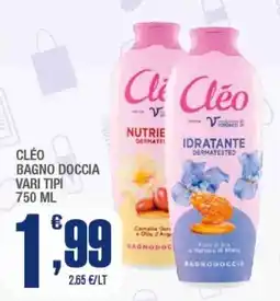 Splendidi e Splendenti Cléo bagno doccia offerta