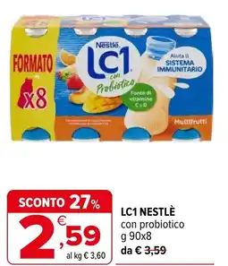 Iperal Lc1 NESTLE con probiotico offerta