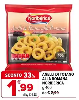 Iperal Anelli di totano alla romana NORIBÉRICA offerta