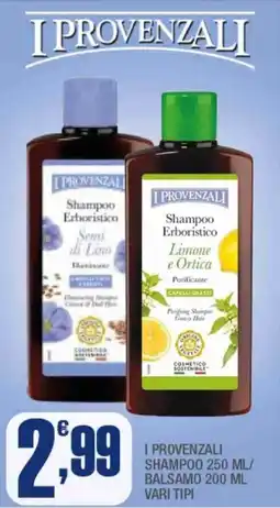 Splendidi e Splendenti I provenzali shampoo/ balsamo offerta