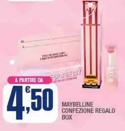 Splendidi e Splendenti Maybelline confezione regalo box offerta