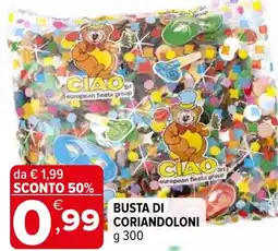 Iperal Busta di coriandoloni offerta
