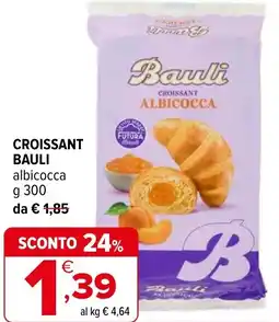 Iperal Croissant BAULI albicocca offerta
