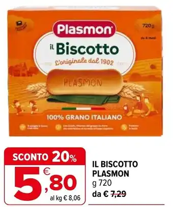 Iperal Il biscotto PLASMON offerta