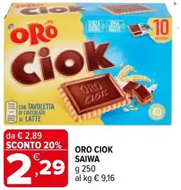 Iperal Oro CIOK SAIWA offerta