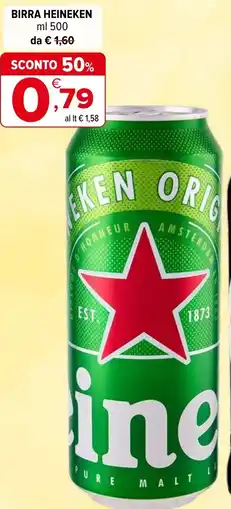 Iperal Birra HEINEKEN offerta