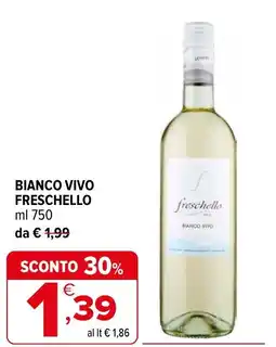 Iperal Bianco vivo FRESCHELLO offerta