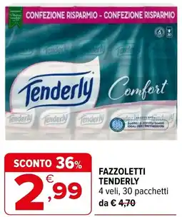 Iperal Fazzoletti TENDERLY offerta