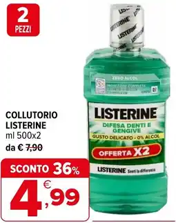 Iperal Collutorio LISTERINE offerta