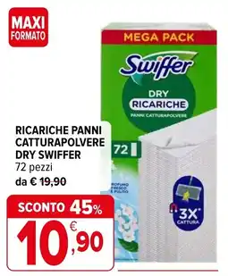 Iperal Ricariche panni catturapolvere dry SWIFFER offerta