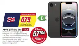 Trony APPLE iPhone 16e offerta