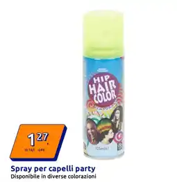 Action Spray per capelli party offerta