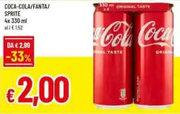 Famila Coca-cola/fanta/ sprite offerta