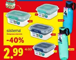 Lidl Sistema Portapranzo o borraccia offerta