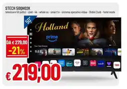 Famila STECH 50HQ02K offerta