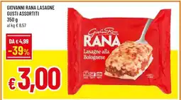 Famila GIOVANNI RANA LASAGNE GUSTI ASSORTITI offerta