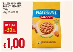 Famila BALOCCO BISCOTTI FORMATI ASSORTITI offerta