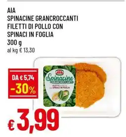 Famila AIA Spinacine Grancroccanti offerta