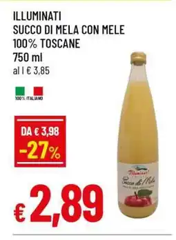 Famila ILLUMINATI SUCCO DI MELA CON MELE offerta