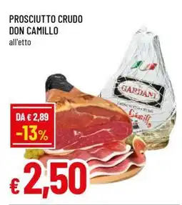 Famila PROSCIUTTO CRUDO DON CAMILLO offerta