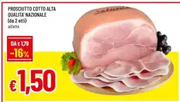 Famila PROSCIUTTO COTTO ALTA QUALITÀ NAZIONALE offerta