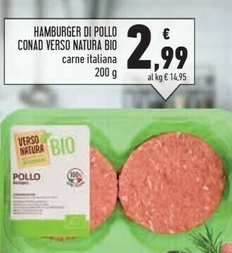 Conad Superstore Hamburger offerta