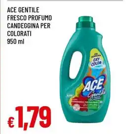 Famila ACE GENTILE FRESCO PROFUMO CANDEGGINA PER COLORATI offerta
