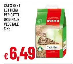 Famila CAT'S BEST LETTIERA PER GATTI ORIGINALE VEGETALE offerta