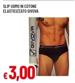 Famila SLIP UOMO IN COTONE ELASTICIZZATO GIVOVA offerta