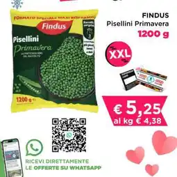 Coop Findus Pisellini Primavera offerta