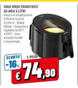 Famila SOGO 10925 FRIGGITRICE AD ARIA 5 LITRI offerta