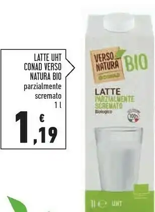 Conad Superstore Latte parzialmente scremato offerta