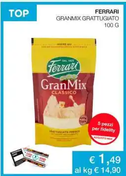 Coop FERRARI GRANMIX GRATTUGIATO offerta