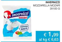 Coop INVERNIZZI MOZZARELLA MOZARÌ offerta