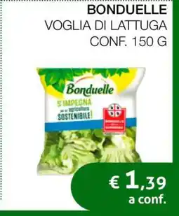 Coop BONDUELLE VOGLIA DI LATTUGA offerta
