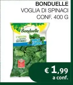 Coop BONDUELLE VOGLIA DI SPINACI offerta