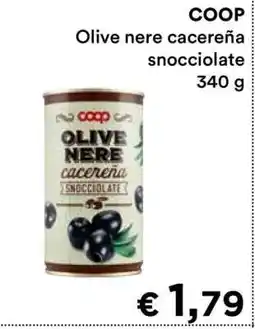 Coop COOP Olive Nere Cacereña Snocciolate offerta