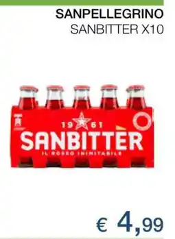 Coop SANPELLEGRINO SANBITTÈR X10 offerta
