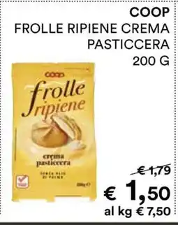 Coop COOP FROLLE RIPIENE CREMA PASTICCERA offerta