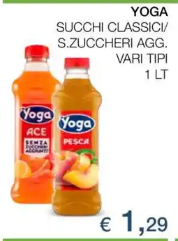 Coop YOGA offerta