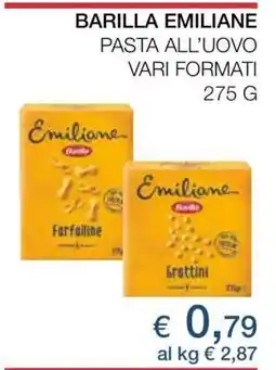 Coop Barilla Emiliane offerta