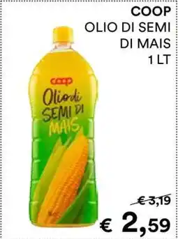 Coop COOP OLIO DI SEMI DI MAIS 1 LT offerta