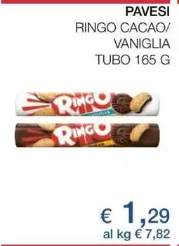 Coop Pavesi Ringo Cacao/Vaniglia offerta