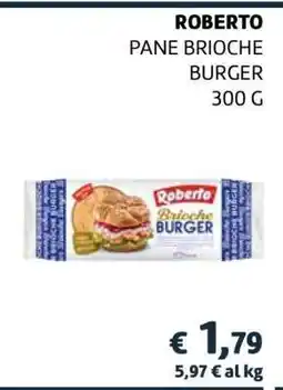 Coop ROBERTO PANE BRIOCHE BURGER 300 G offerta